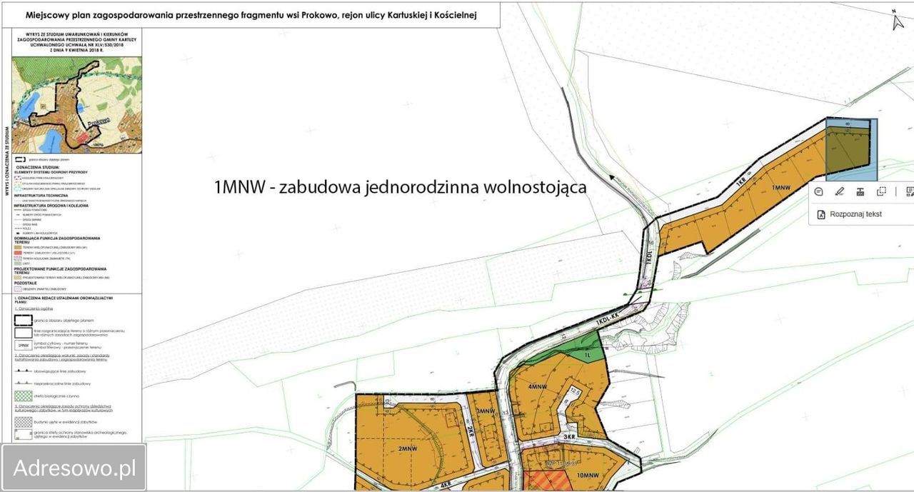 Działka budowlana Prokowo, ul. Kościelna. Zdjęcie 12