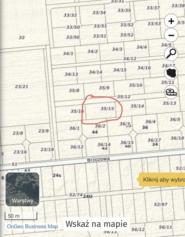 Działka rolno-budowlana Błędowo, ul. Brzozowa. Zdjęcie 7