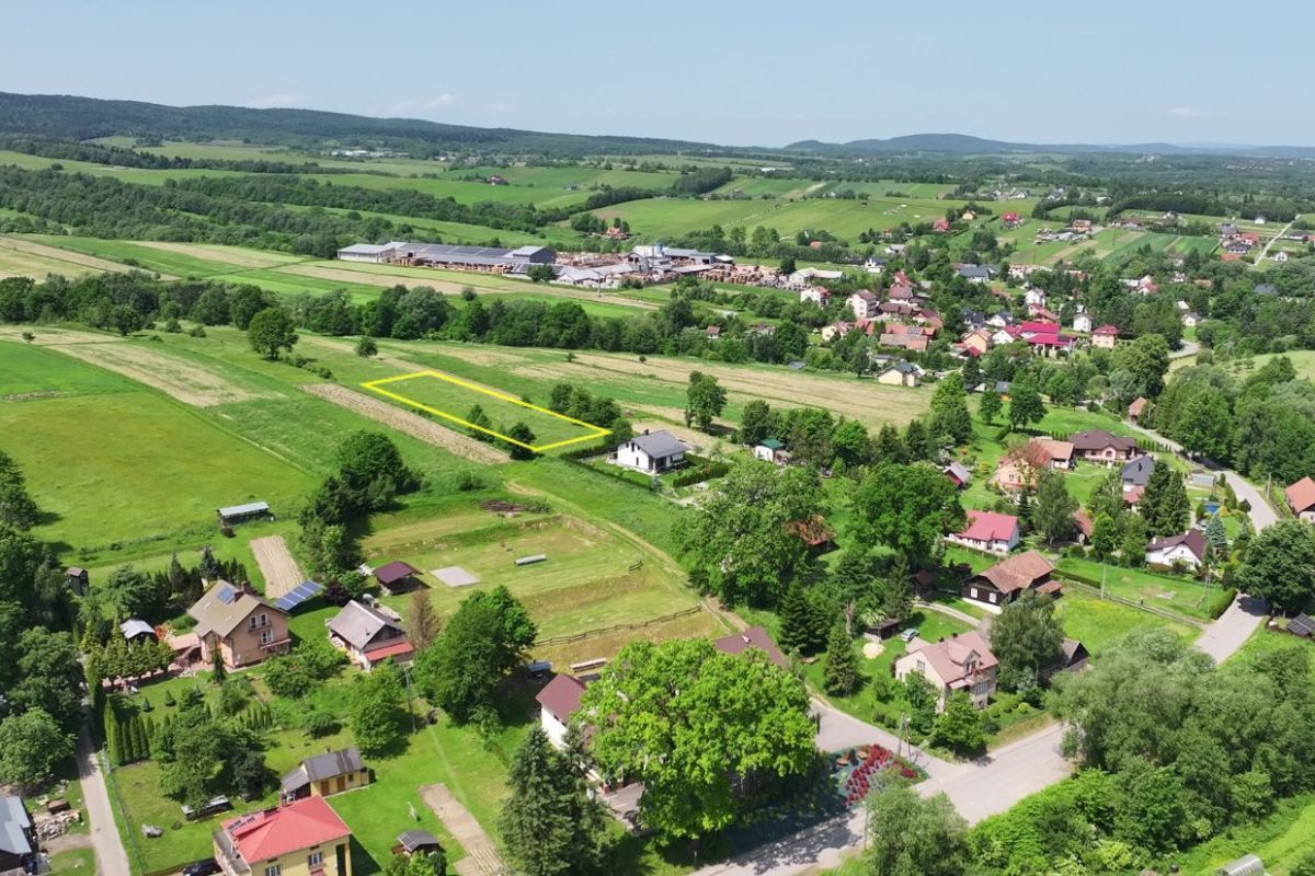 Działka budowlana Zahutyń