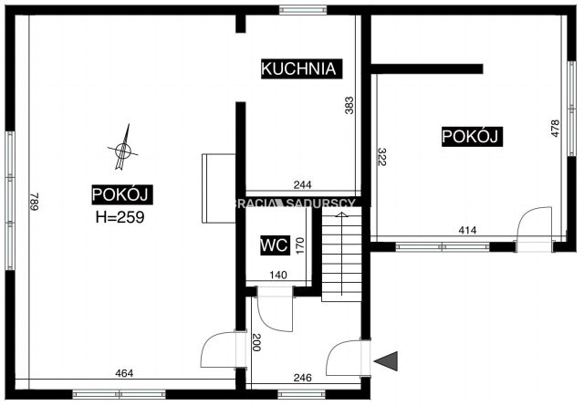dom wolnostojący, 4 pokoje Brzeźnica. Zdjęcie 38