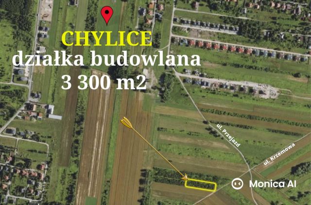 Działka budowlana Chylice, ul. Krzemowa. Zdjęcie 1