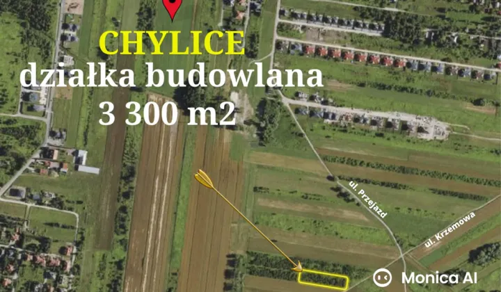 Działka budowlana Chylice, ul. Krzemowa