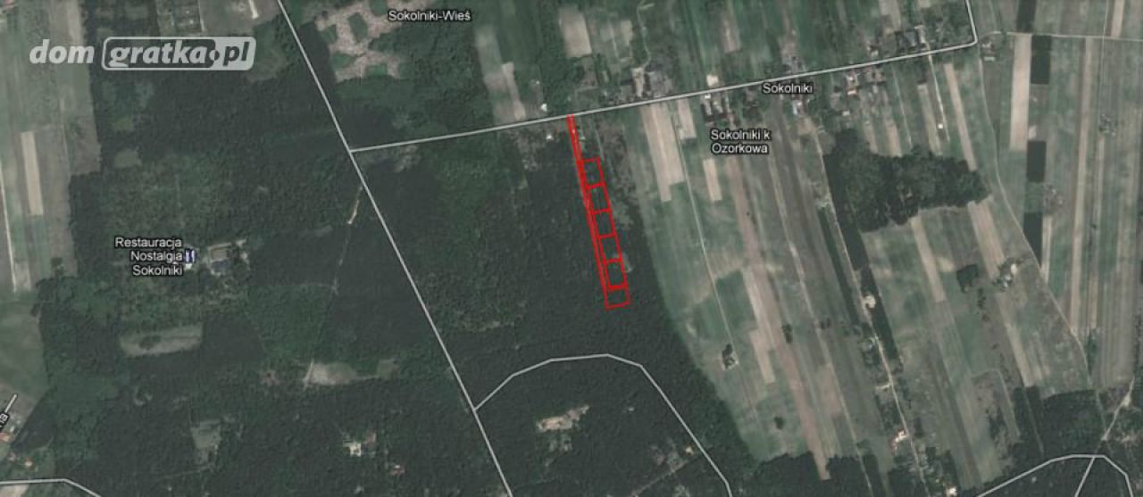 Działka budowlana Sokolniki. Zdjęcie 1