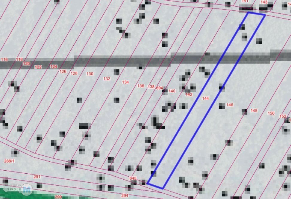 Działka leśna Osiny. Zdjęcie 3