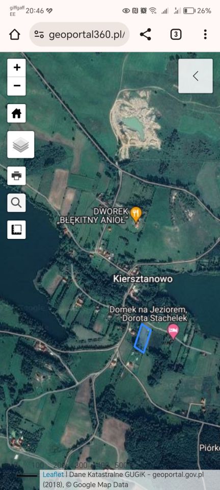 Działka rekreacyjna Kiersztanowo. Zdjęcie 2