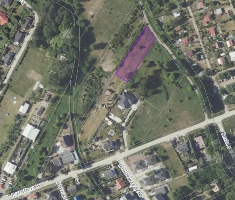 Działka budowlana Kamieniec Wrocławski, ul. Działkowa