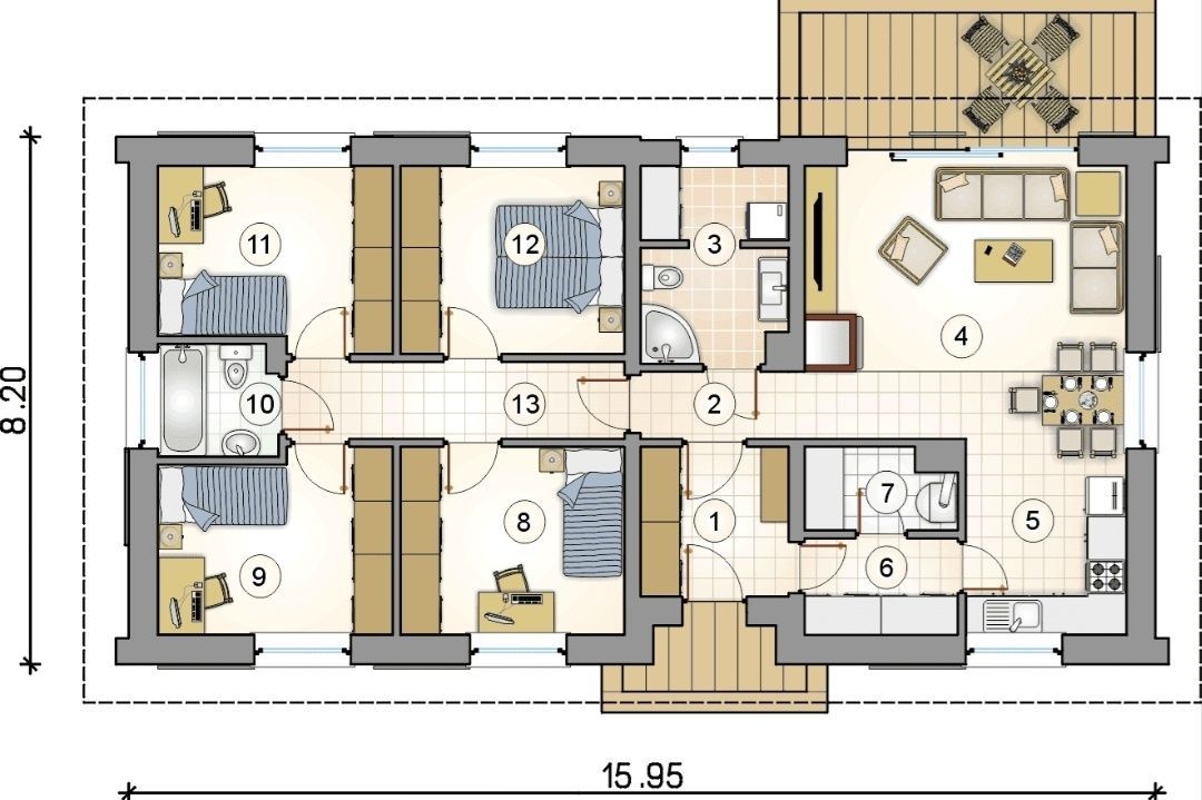 Działka budowlana Abramowice Prywatne. Zdjęcie 2