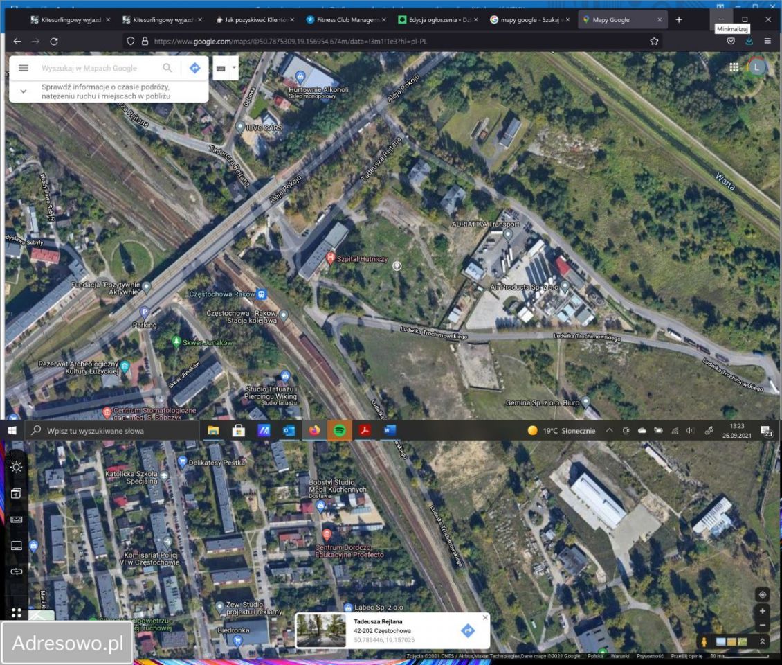 Działka inwestycyjna Częstochowa Zawodzie, ul. Rejtana. Zdjęcie 3