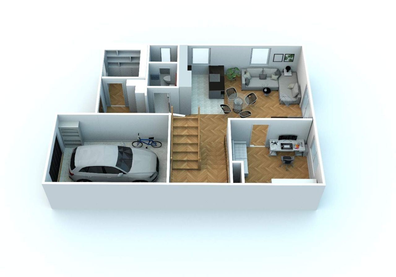 bliźniak, 5 pokoi Stanisławów Pierwszy, ul. Słoneczna. Zdjęcie 7