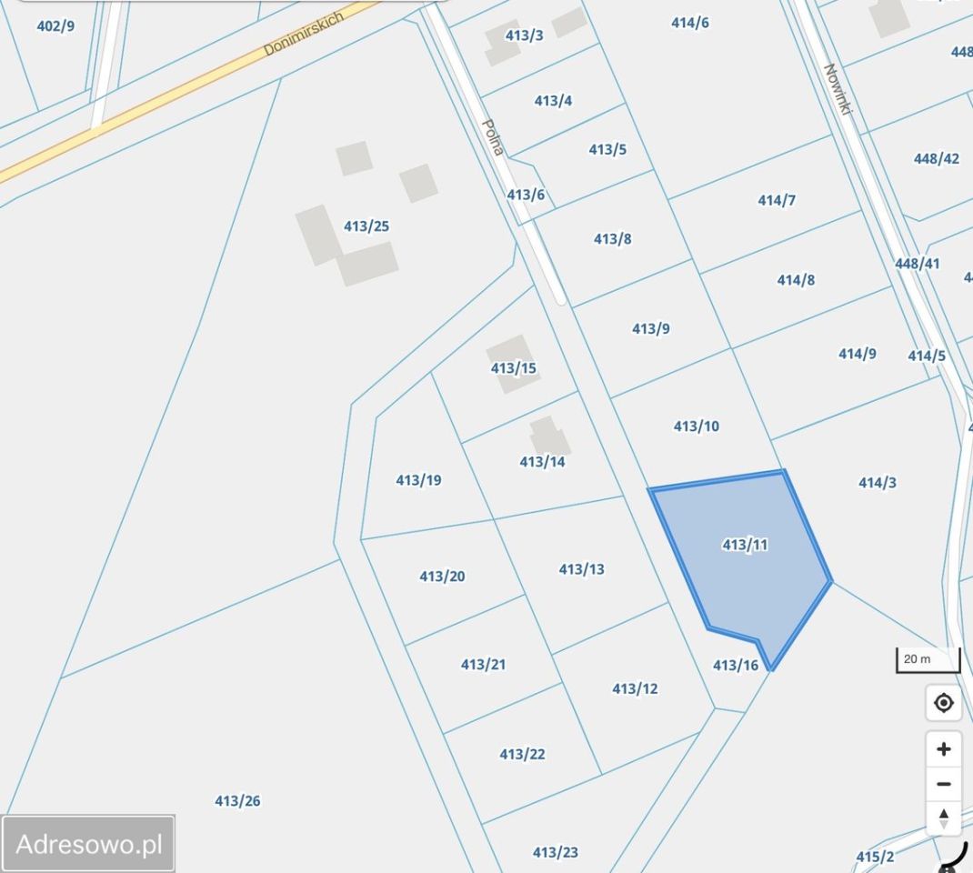 Działka budowlana Donimierz, ul. Polna. Zdjęcie 5