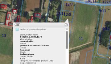 Działka rolno-budowlana Podkampinos