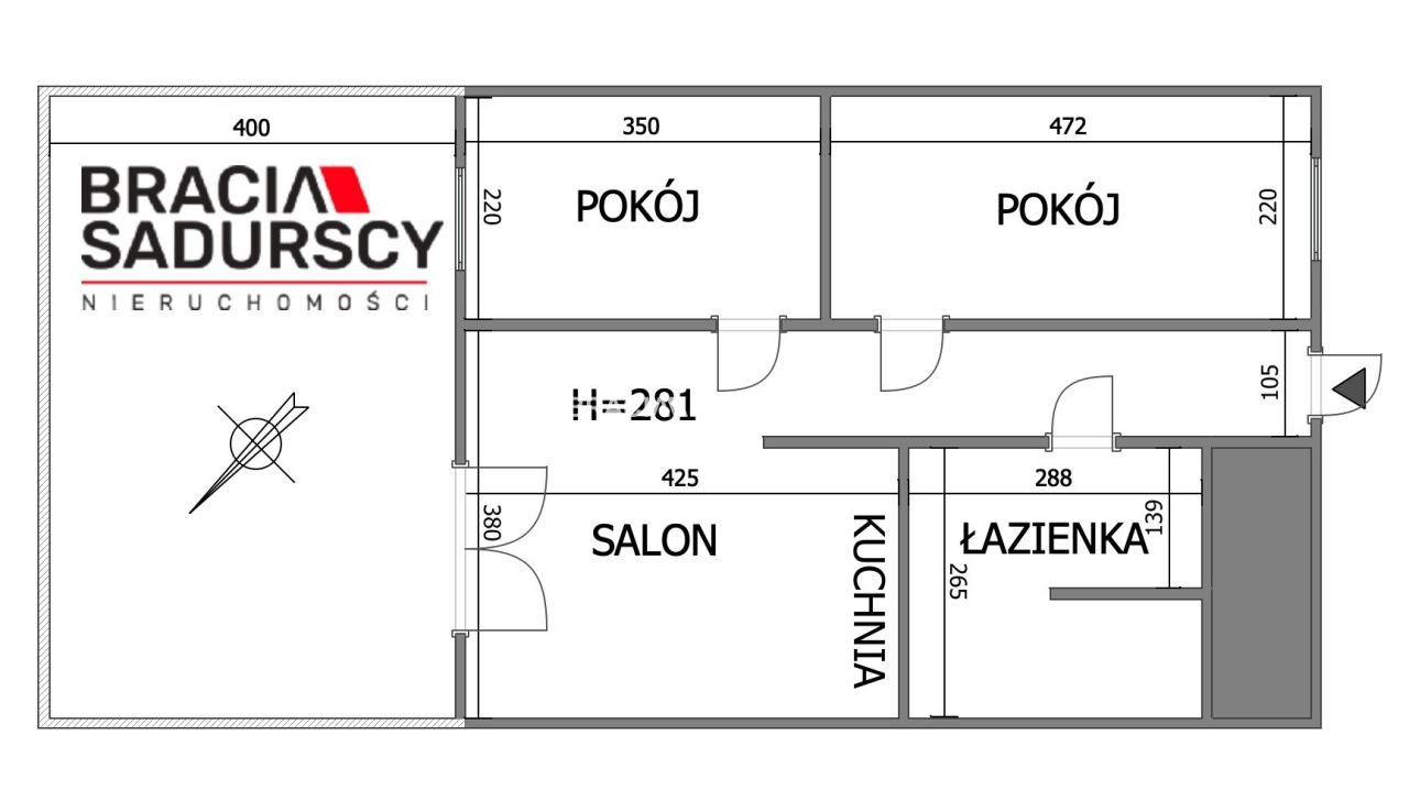Mieszkanie 3-pokojowe Kraków Swoszowice, ul. Opatkowicka. Zdjęcie 19