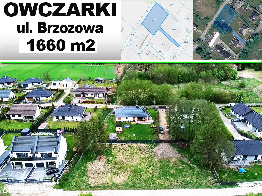 Działka budowlana Grudziądz Owczarki, ul. Brzozowa. Zdjęcie 1