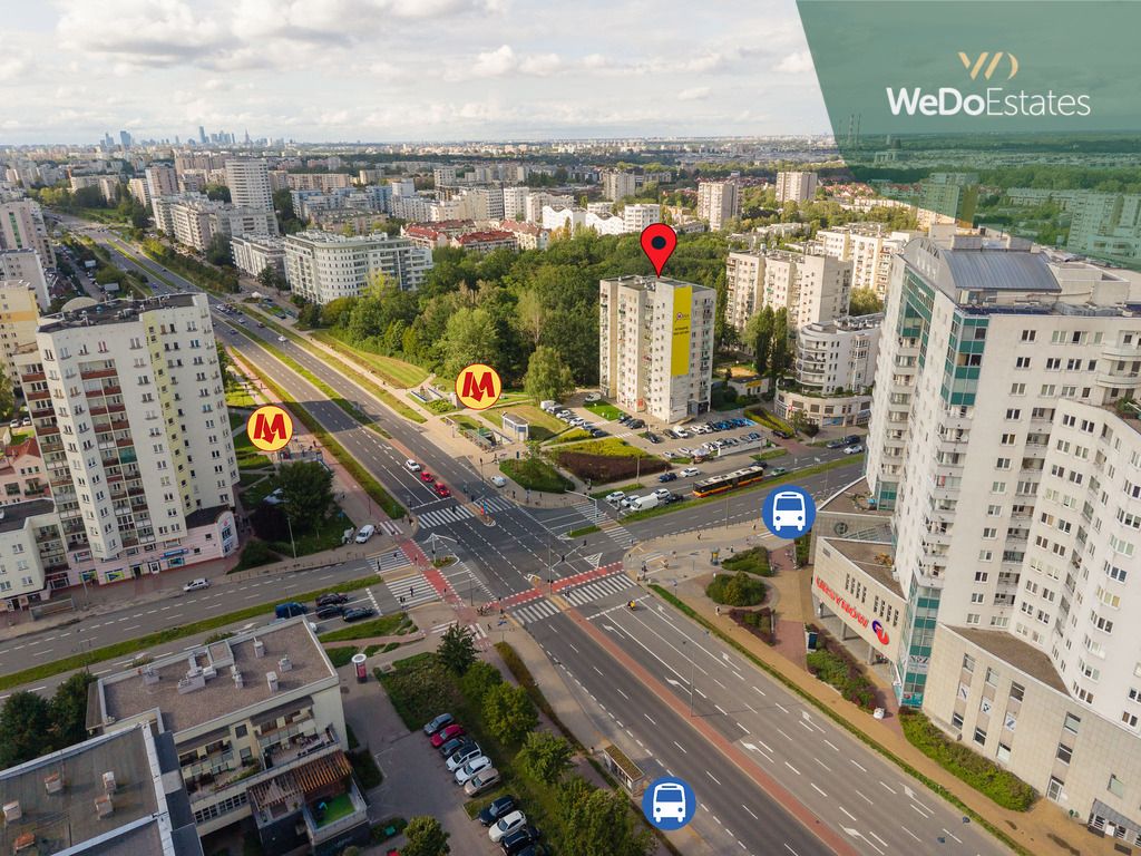 Mieszkanie 2-pokojowe Warszawa Ursynów, ul. Belgradzka. Zdjęcie 4