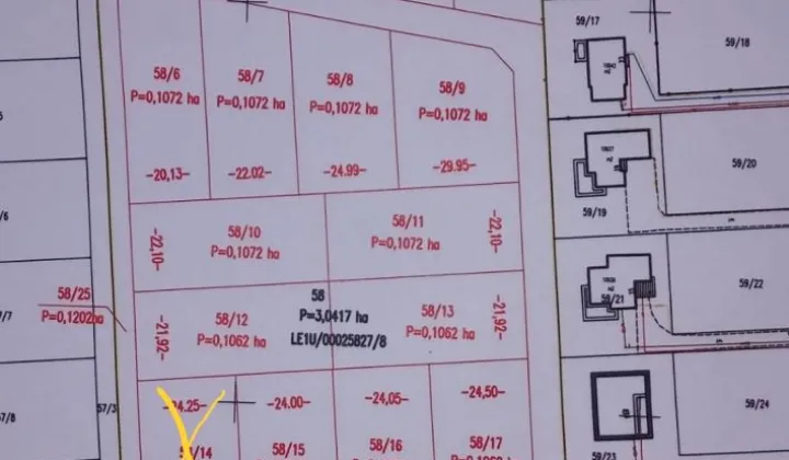 Działka budowlana Krzeczyn Wielki, ul. Rubinowa