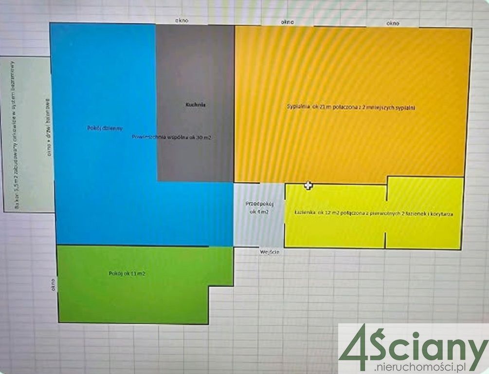 Mieszkanie 3-pokojowe Warszawa Bemowo, ul. Górczewska. Zdjęcie 11
