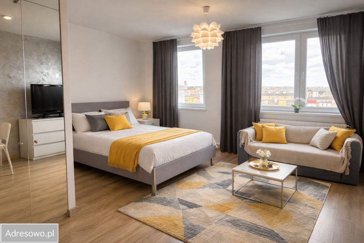 Mieszkanie 1-pokojowe Szczecin Śródmieście, ul. Bolesława Krzywoustego. Zdjęcie 2