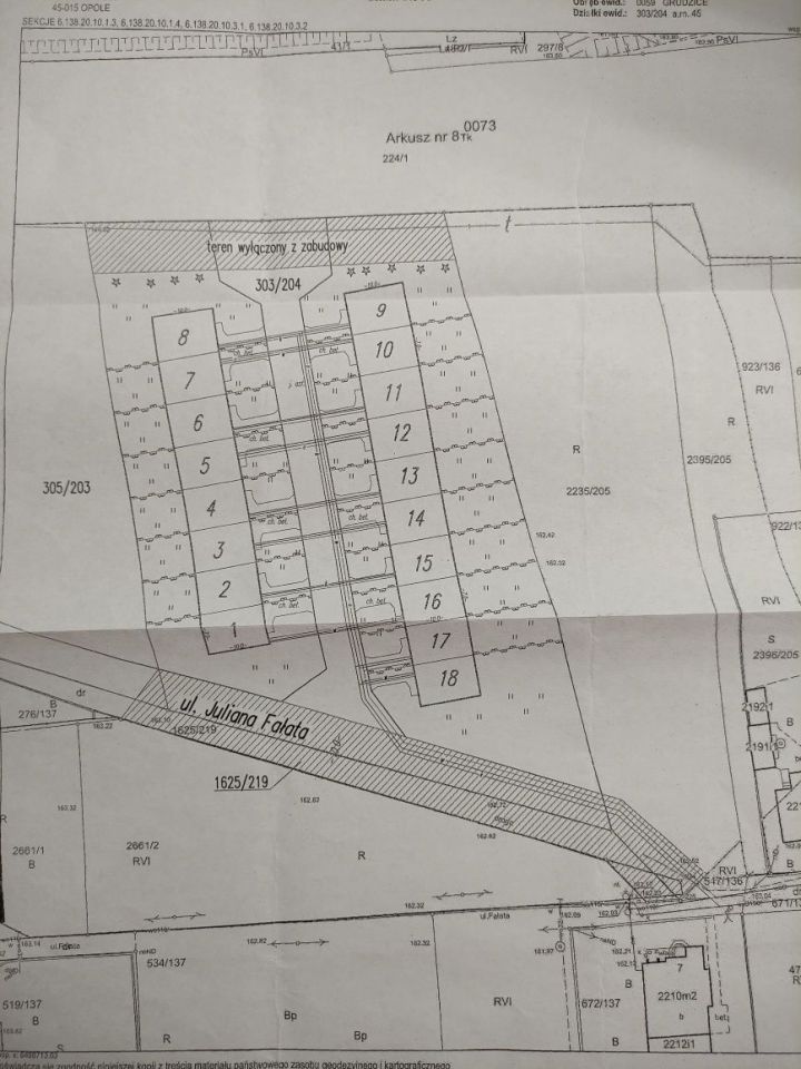 Działka budowlana Opole Grudzice. Zdjęcie 3