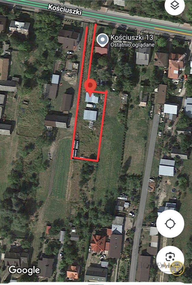 Działka budowlana Dobre, ul. Tadeusza Kościuszki. Zdjęcie 2