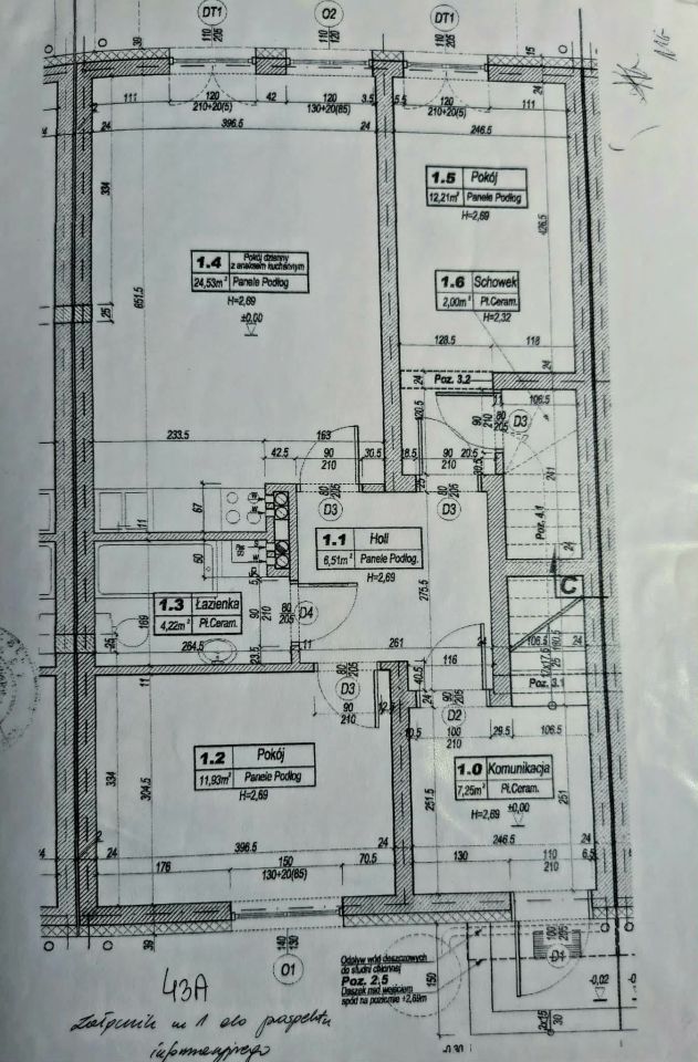 Mieszkanie 3-pokojowe Czapury, ul. Nad Potokiem. Zdjęcie 13