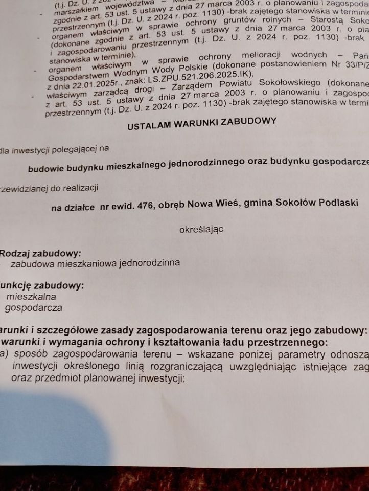 Działka budowlana Nowa Wieś. Zdjęcie 1