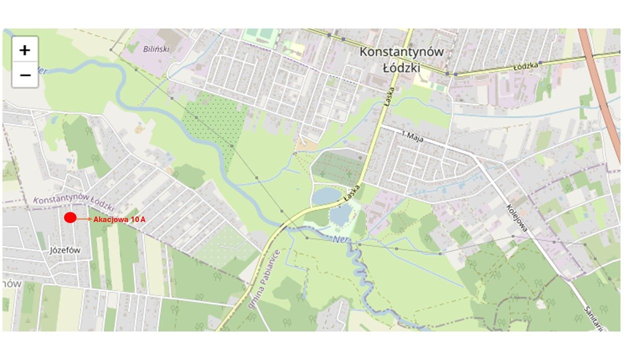 Działka budowlana Florentynów Józefów, ul. Akacjowa. Zdjęcie 2