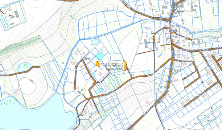 Działka budowlana Warzno, ul. Spacerowa