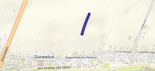 Działka rolna Żurawica Zagumnienki Polskie, ul. Armii Krajowej. Zdjęcie 1
