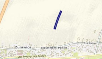 Działka rolna Żurawica Zagumnienki Polskie, ul. Armii Krajowej