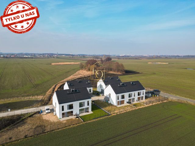 bliźniak, 5 pokoi Księginice, ul. Rumiankowa. Zdjęcie 2