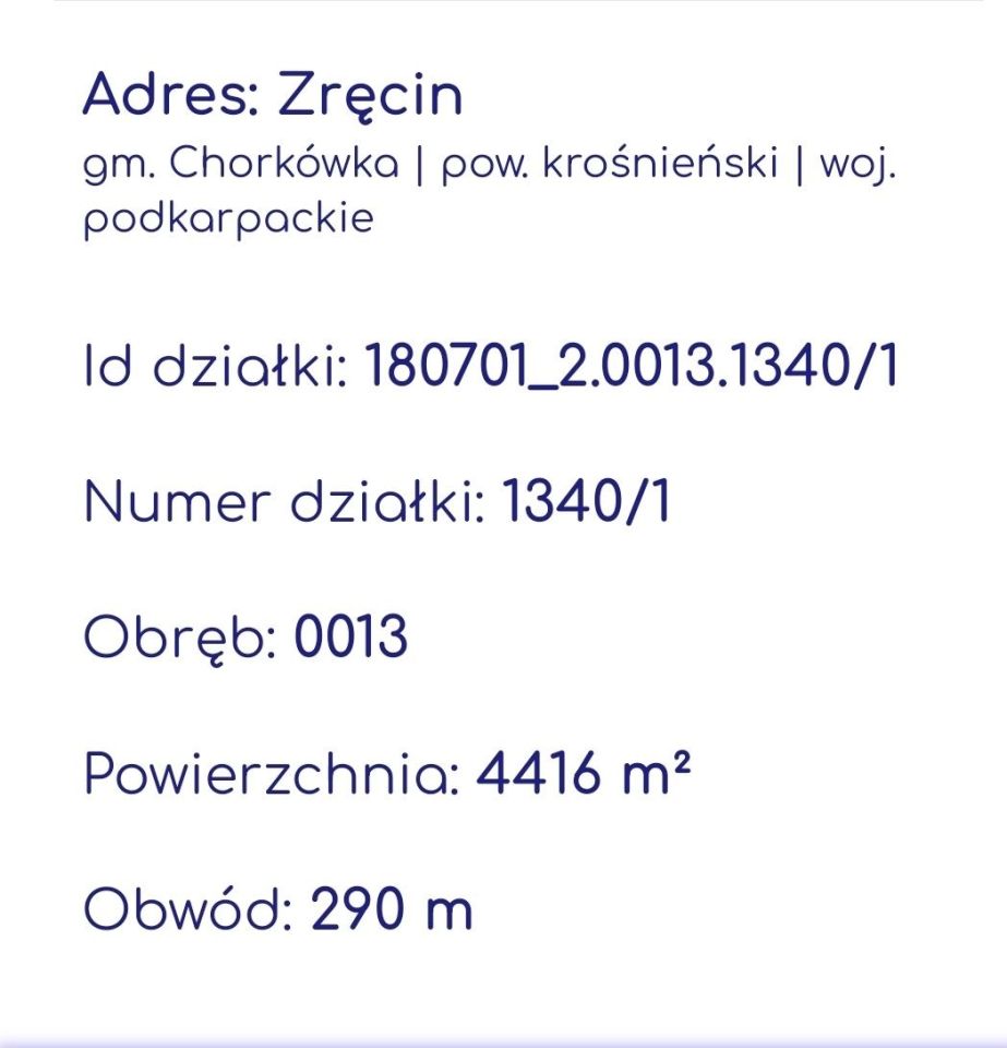 Działka rolno-budowlana Zręcin, ul. Karpacka. Zdjęcie 2
