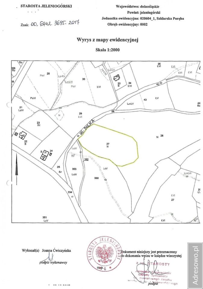 Działka inwestycyjna Szklarska Poręba Szklarska Poręba Górna, ul. Dolna. Zdjęcie 3