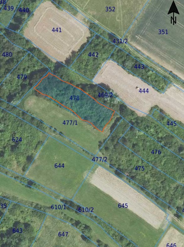 Działka rolna Głębokie. Zdjęcie 1