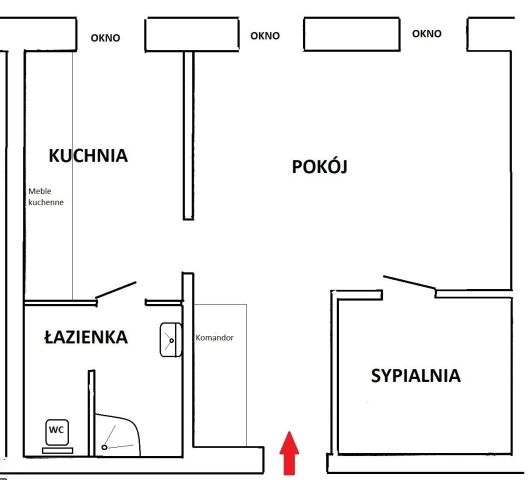 Mieszkanie 2-pokojowe Wschowa, ul. Bohaterów Westerplatte. Zdjęcie 7