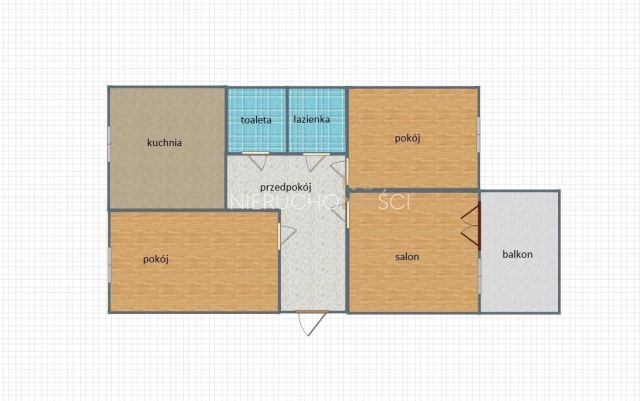 Mieszkanie 3-pokojowe Wołów, ul. Rawicka. Zdjęcie 17
