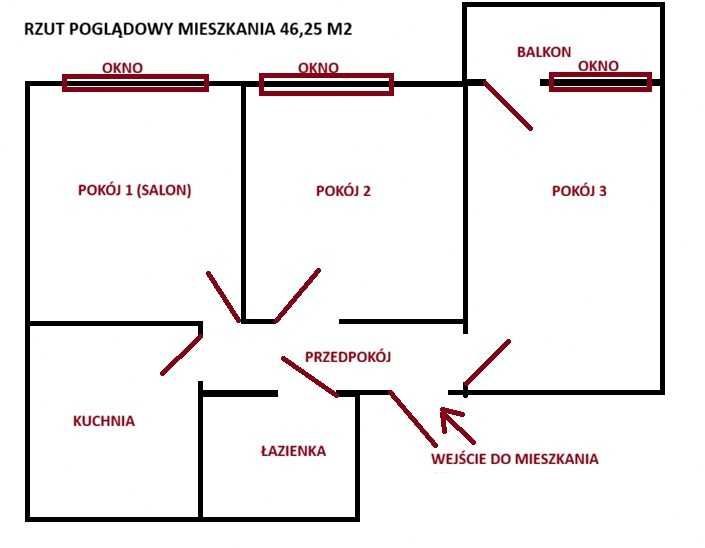 Mieszkanie 3-pokojowe Legionowo Piaski, ul. Zegrzyńska. Zdjęcie 6