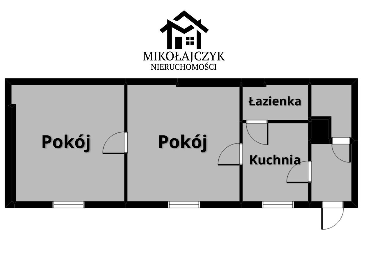 Mieszkanie 2-pokojowe Galiny. Zdjęcie 7