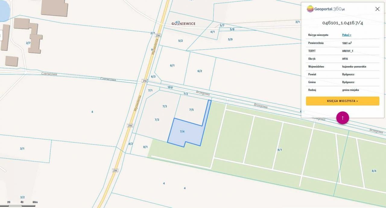 Działka budowlana Bydgoszcz Fordon, ul. Wyzwolenia. Zdjęcie 2