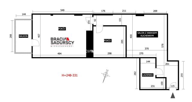 Mieszkanie 3-pokojowe Kraków Stare Miasto, ul. Radziwiłłowska. Zdjęcie 31