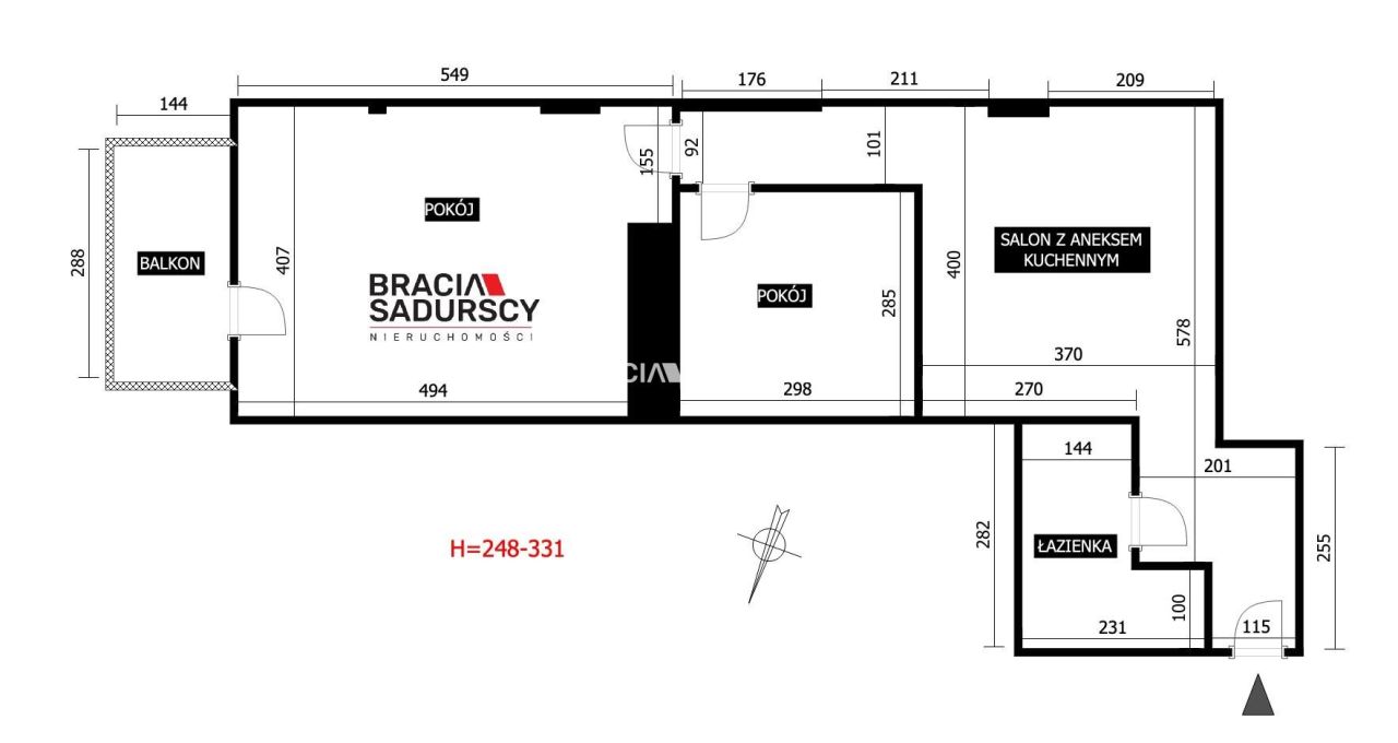 Mieszkanie 3-pokojowe Kraków Stare Miasto, ul. Radziwiłłowska. Zdjęcie 31