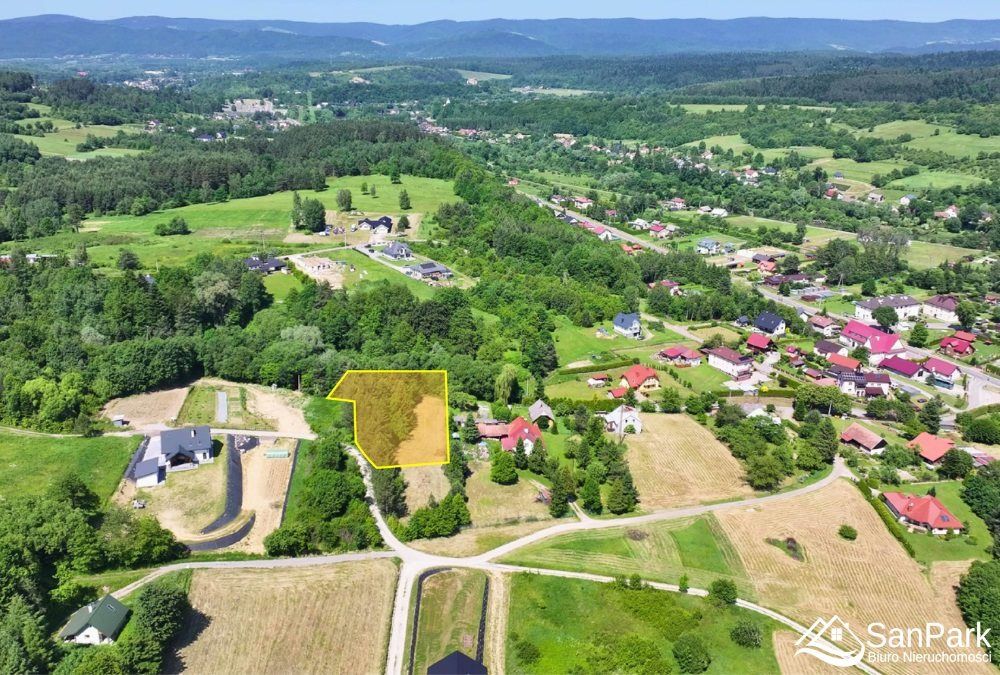 Działka budowlana Zagórz Wielopole