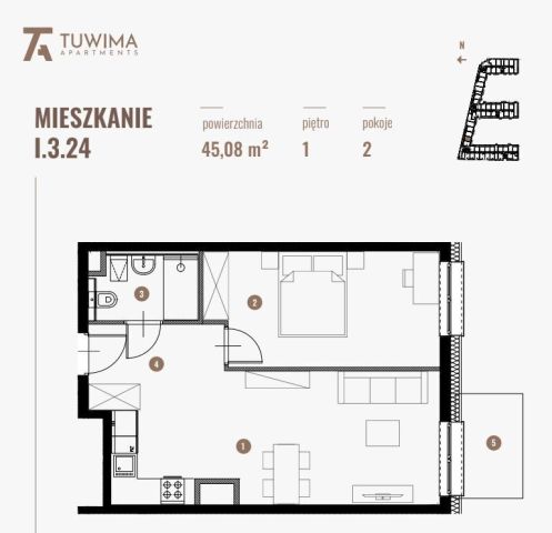 Mieszkanie 2-pokojowe Łódź Widzew, ul. Juliana Tuwima. Zdjęcie 11