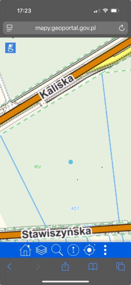 Działka inwestycyjna Malanów