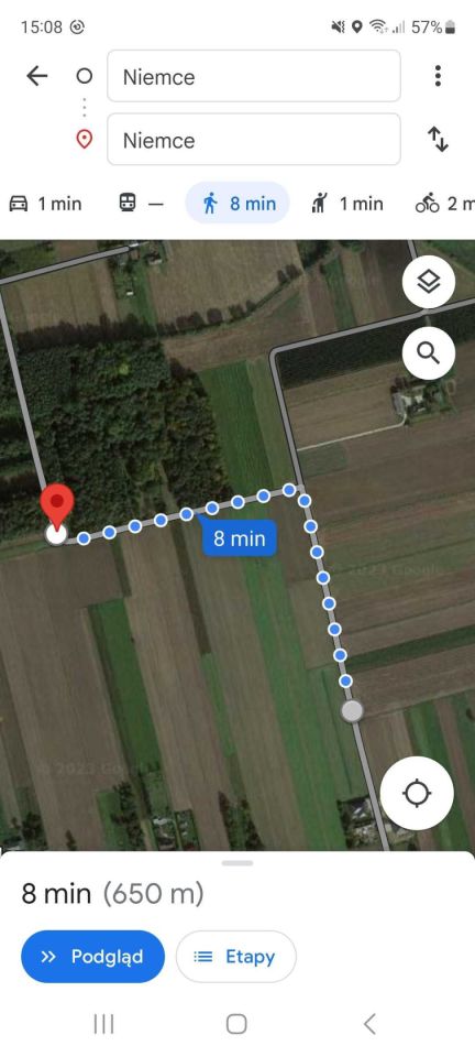 Działka budowlana Krasienin. Zdjęcie 3