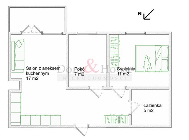 Mieszkanie 3-pokojowe Gdańsk Oliwa, ul. Jana i Macieja Kilarskich. Zdjęcie 22