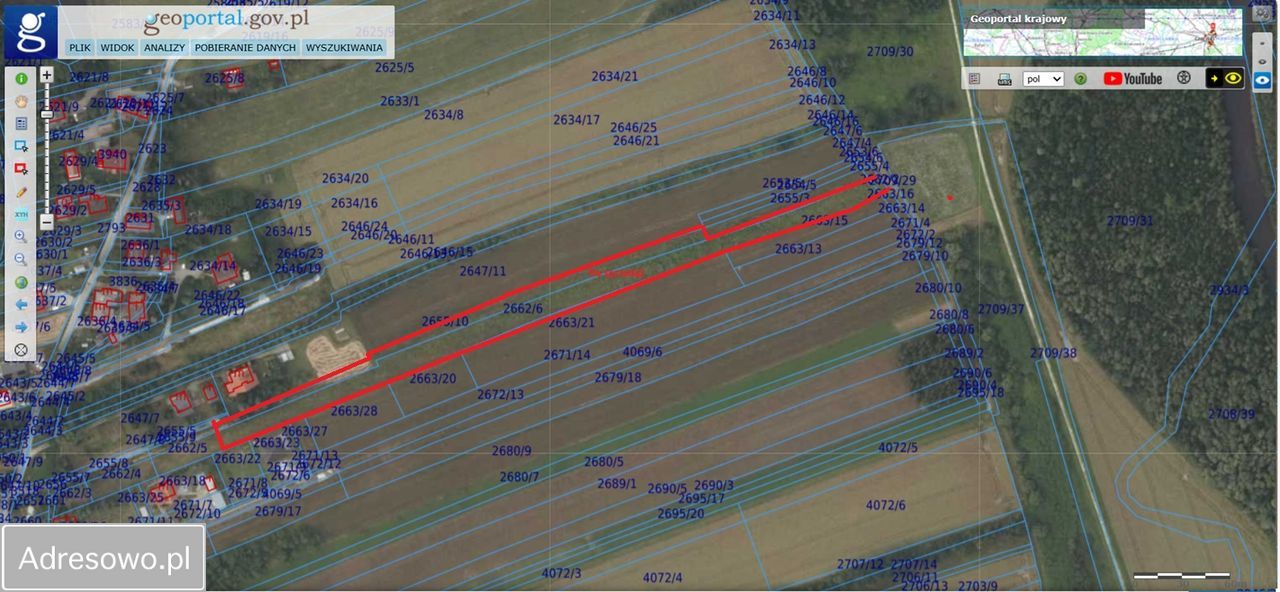 Działka budowlana Wadowice Podstawie, ul. Podstawie