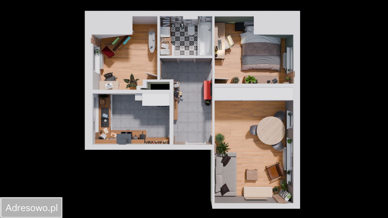 Mieszkanie 3-pokojowe Jaksonów. Zdjęcie 3