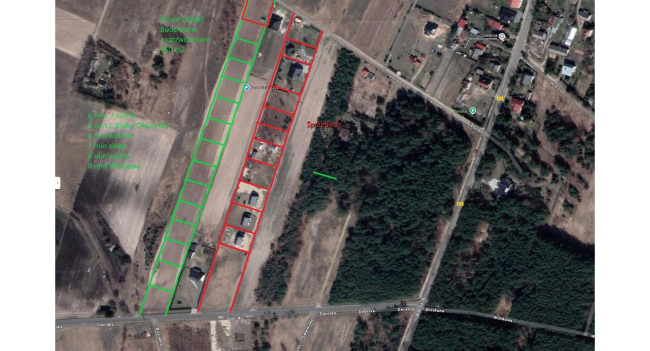 Działka budowlana Włodawa Park Miejski, Miła. Zdjęcie 6