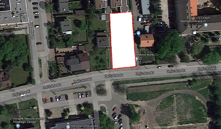 Działka inwestycyjna Piaseczno Centrum, ul. Chyliczkowska