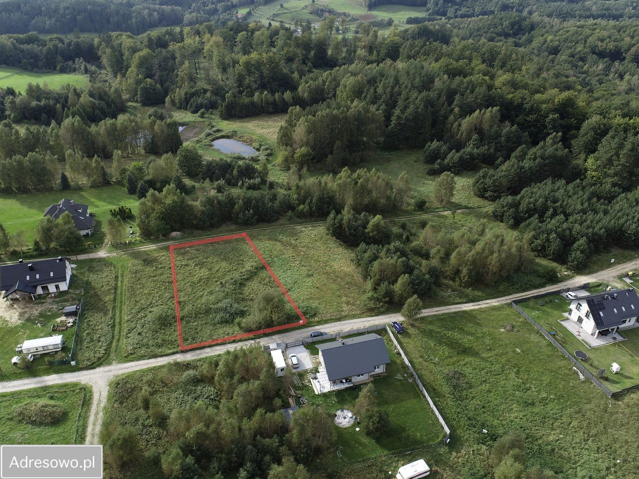 Działka budowlana Jodłowno, ul. Polna. Zdjęcie 4